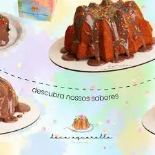 Sabores_instagran_Reprodução: Doce aquarella