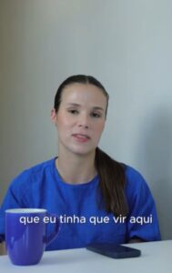 Moça do Avião Viraliza_Reprodução: Jennifer Castro
