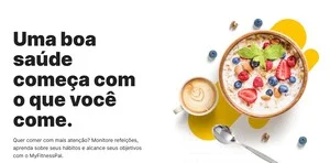 O que é tecnologia persuasiva?_Reprodução: Myfitnesspal