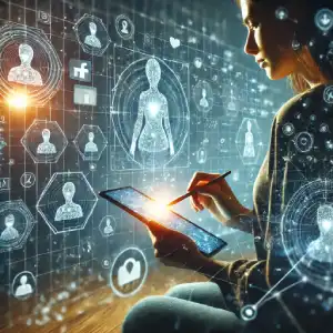 O poder da presença Digital_Reprodução: Dall-e