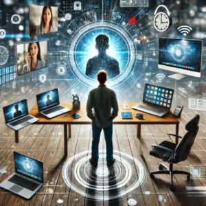 O poder da presença Digital_Reprodução: Dall-e