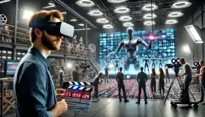 O impacto da IA na indústria do entretenimento_Reprodução: Dall.e